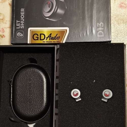 LETSHUOER鑠耳D13可換線入耳式監聽耳機