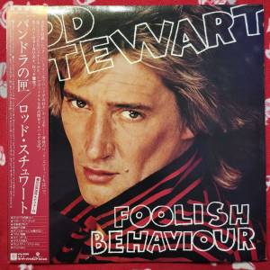 📀黑膠唱片/LP📀Rod Stewart - Foolish Behaviour (1980 Japan)