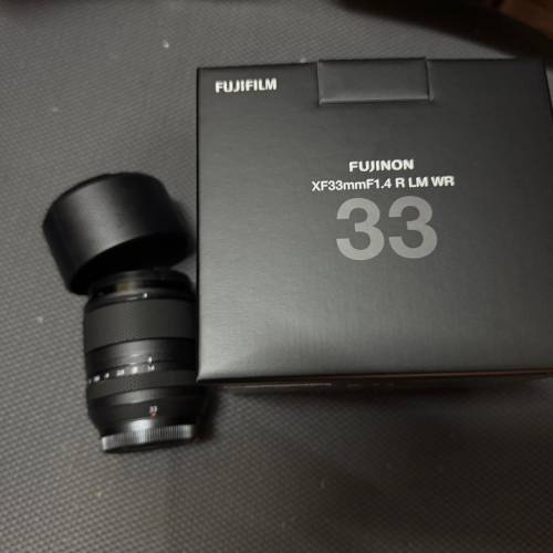 Fujifilm FUJINON XF 33mm F1.4 R LM WR （適合XT5, XS20, XT50, XH2, XH2s, xpro3…)