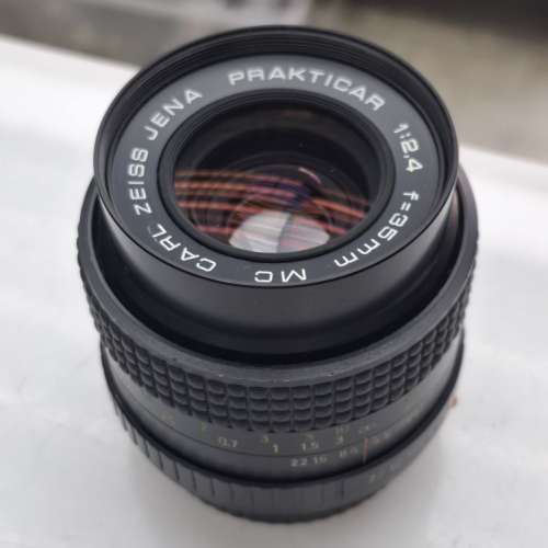 CARL ZEISS JENA PRAKTICAR 35MM F2.4 MC PB MOUNT
