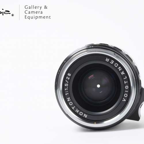 || Voigtlander Ultron Vintage Line VM 28mm F1.5 ASPHERICAL II - Black Paint ||