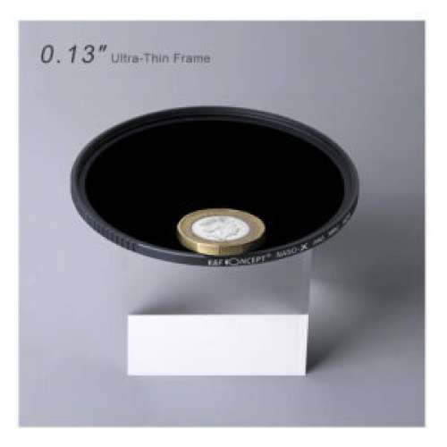 K&F Concept Nano-X Series MRC ND 0.9 / ND 8 / 3-Stop Filter 減光濾鏡 (49-82mm)