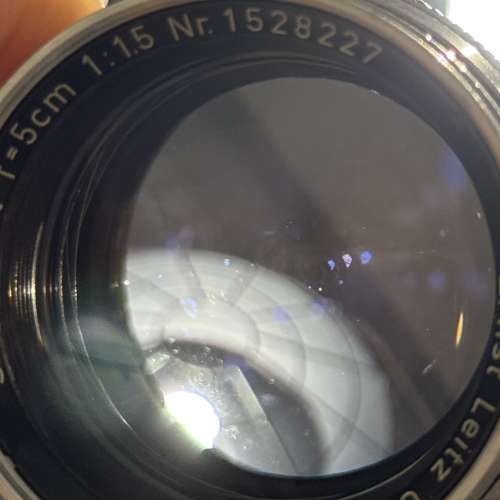 Leica Summarit 50mm f1.5 ltm late version with caps (Year 1957)