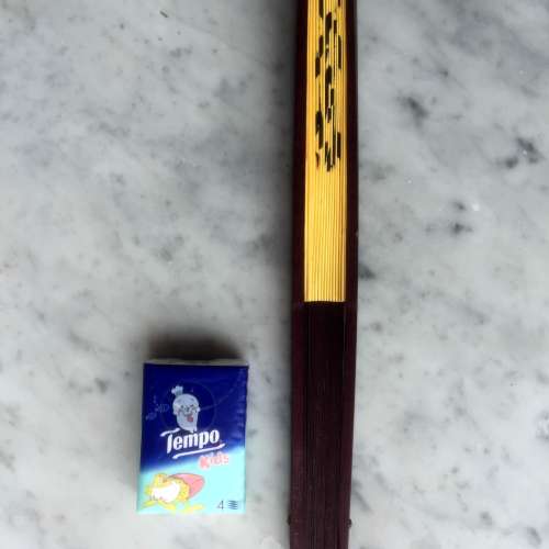 $20 中國風 布扇 (結婚物資)