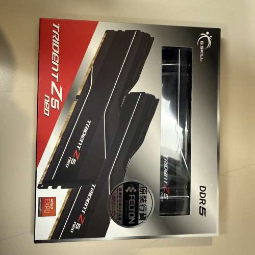 Trident Z5 Neo DDR5-6000 CL30-38-38-96 1.35V 32GB (2x16GB) AMD EXPO