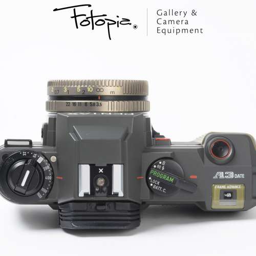 || Pentax A3 Date - Limited / Olive / 08870 with Ricoh XR Rikenon 28mm F3.5 ||