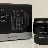 售 Voigtlander Nokton 40mm f/1.2 Aspherical（VM-mount）