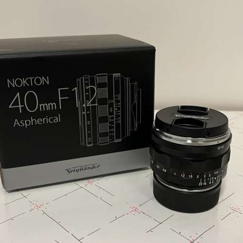 售 Voigtlander Nokton 40mm f/1.2 Aspherical（VM-mount）