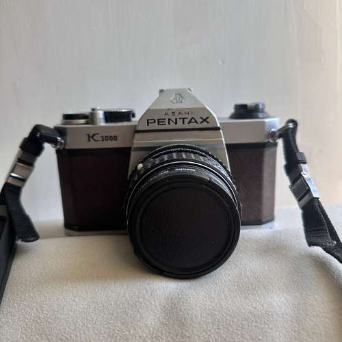 Pentax k1000菲林單反相機連鏡頭