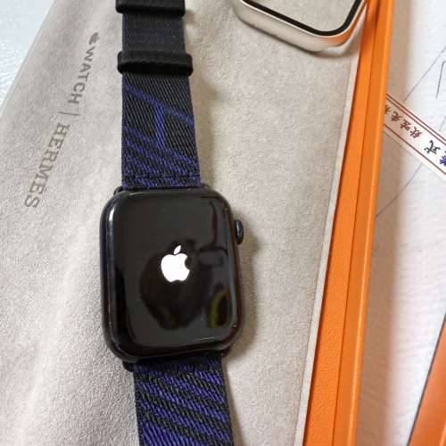 Apple Watch s7 45mm加HERMES錶帶