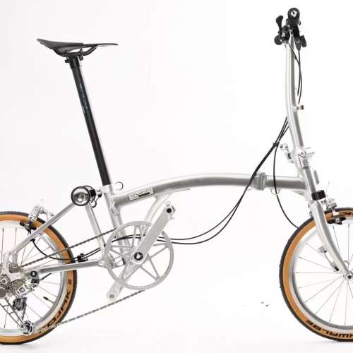 2025 鋁合金款 RUHM PRO 7 7速 C剎 碳纖維座管 16吋349 折叠車 送前後蛙燈叮叮