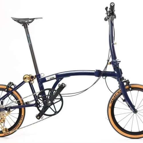 2025 鋁合金款 RUHM PRO 7 7速 C剎 碳纖維座管 16吋349 折叠車 送前後蛙燈叮叮