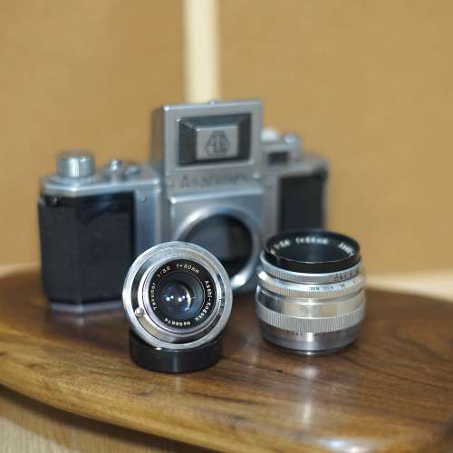 🔥 買鏡送機🔥Ashahiflex 初代單反＆ Takumar 58mm 2.4 ＆ Takumar 50mm 3.5 鏡頭 ...