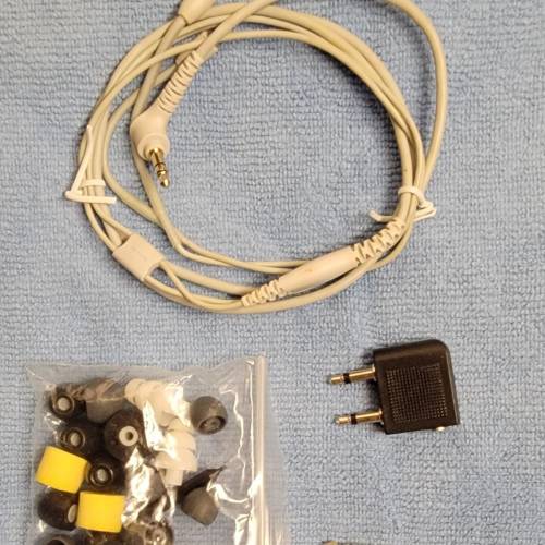 Shure 535 盒內原廠配件
