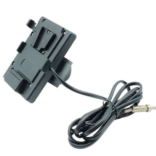 RGB 全彩長形LED 燈 (連擋光板)  —  配V-mount 電池座