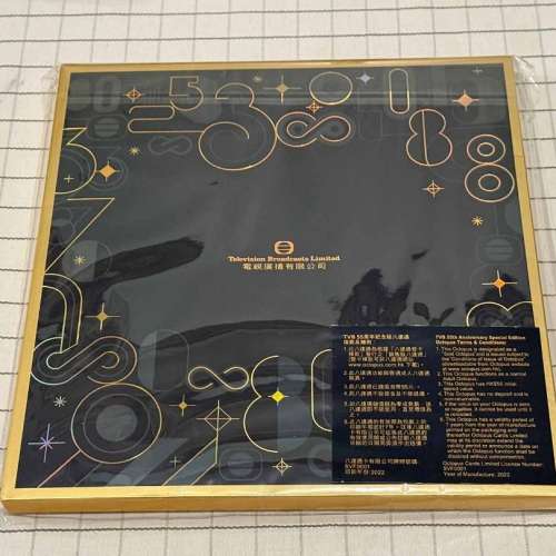 全新未開珍藏版 TVB 55 週年八達通套裝（內附$55增值額）