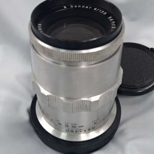 Objectif Carl Zeiss 135 f4 avec boîte support - Photo, audio & vidéo