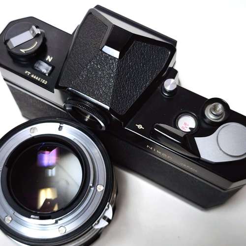 Nikon Nikomat FTN黑機身 + Nikon Nikkor-S. Auto 50mm f1.4 Non-ai