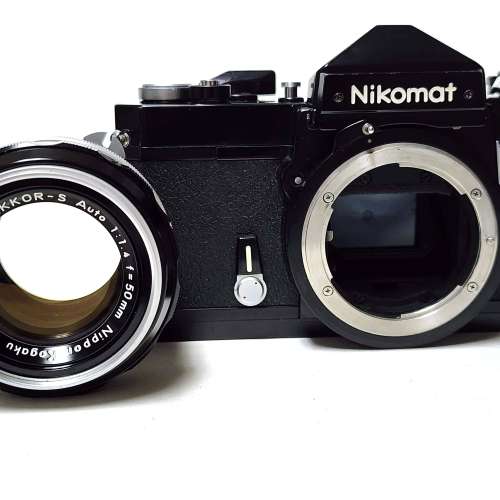 Nikon Nikomat FTN黑機身 + Nikon Nikkor-S. Auto 50mm f1.4 Non-ai