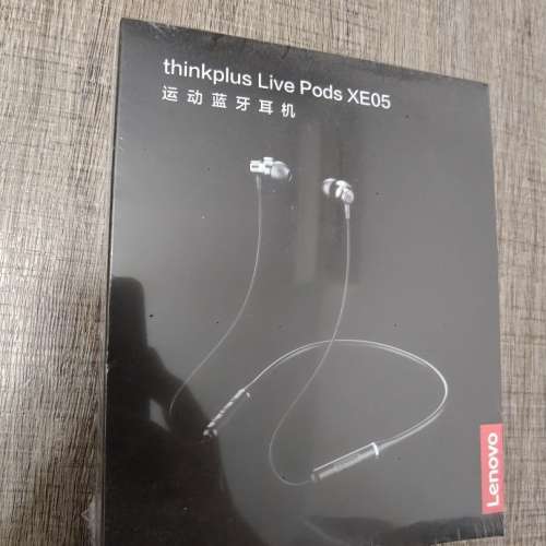 全新未開封 Lenovo Thinkplus Live Pods XE05 運動藍芽耳機