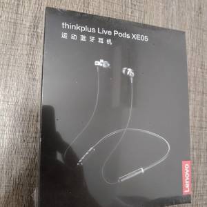 全新未開封 Lenovo Thinkplus Live Pods XE05 運動藍芽耳機