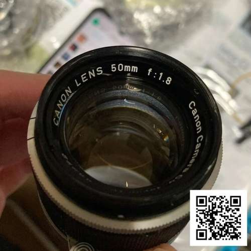 Repair Cost Checking For Canon 50mm f/1.8 LTM Lens Cleaning, Aperture Repairment