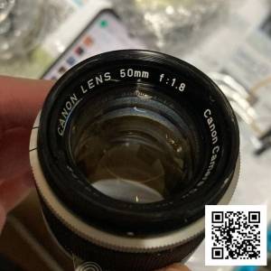 Repair Cost Checking For Canon 50mm f/1.8 LTM Lens Cleaning, Aperture Repairment