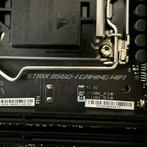 Asus Strix b560-I gaming wifi
