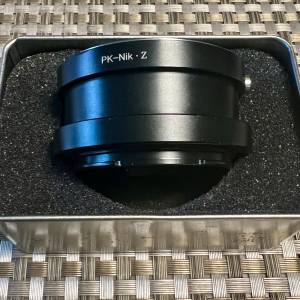 Laina Adapter 由PK 轉 Z mount