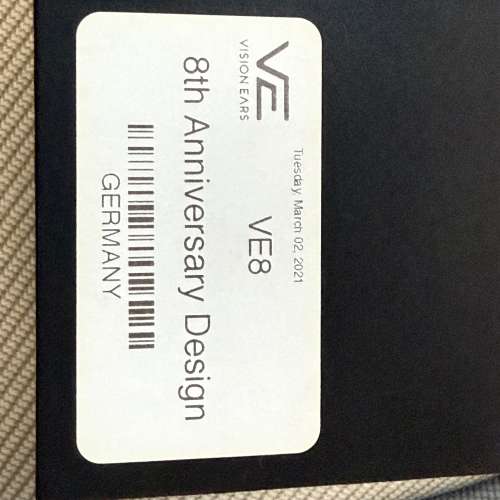 Vision Ears VE 8 limited edition