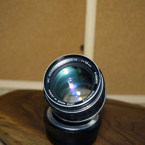 Minolta MC Rokkor-PF 58mm f1.4 大光圈鏡頭 SR MC MD mount x700 srt101 人像鏡