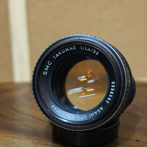 稀土鏡片 SMC Takumar 50mm 1.4 m42 mount 大光圈老鏡 Super Takumar 50mm f/1.4 人...