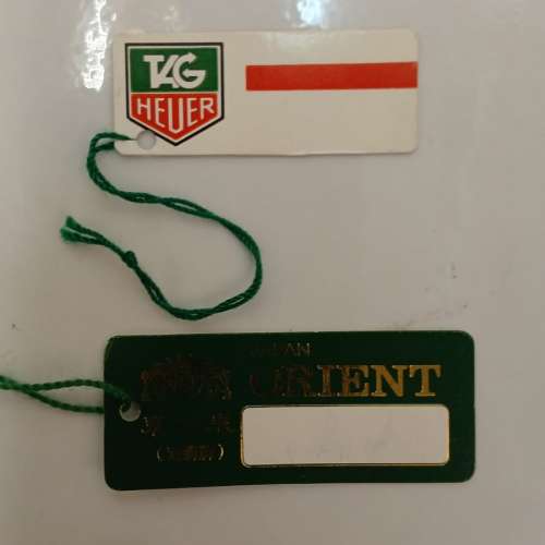 全新Vintage Seiko Raymond Weil Orient Hanging Tag for Watches（每個計）