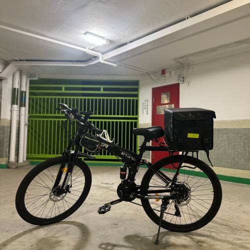 Forever 折叠单车 99新 26寸 27速