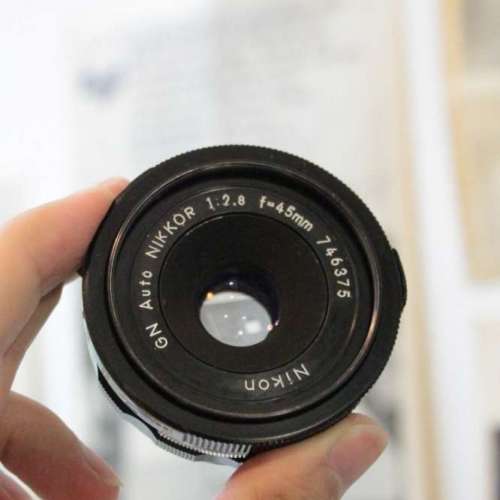 nikkor GN Auto 45mm 2.8 罕有nikon 餅鏡 F mount