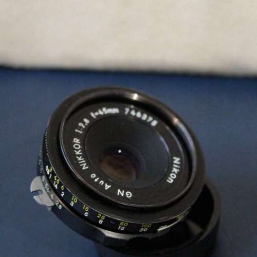 nikkor GN Auto 45mm 2.8 罕有nikon 餅鏡 F mount