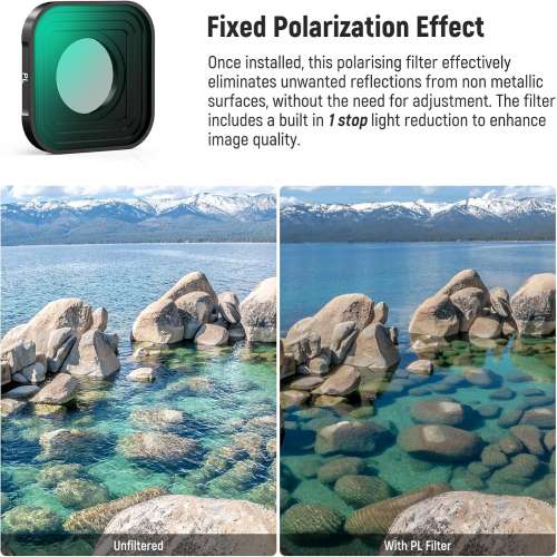 NEEWER FL-GP10 6 Pack PL / ND Filter For GoPro Hero 13,12,11,10 and 9