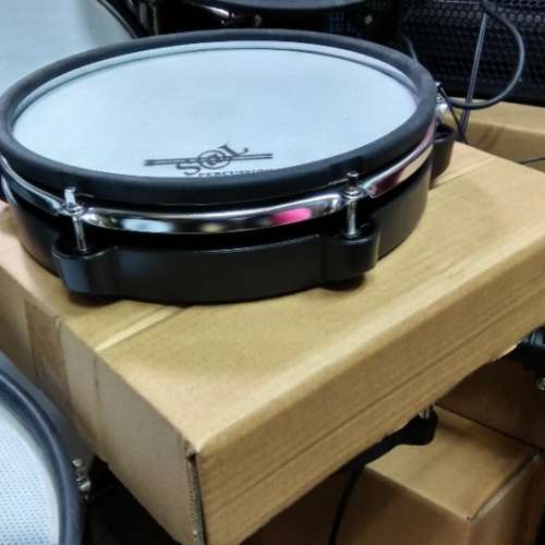 【支援ROLAND】香港品牌S@L 10"寸雙音區網面鼓盤 (內含價格分類 / 短期跟送連接配件...