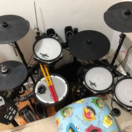 【支援ROLAND】香港品牌S@L 10"寸雙音區網面鼓盤 (內含價格分類 / 短期跟送連接配件...