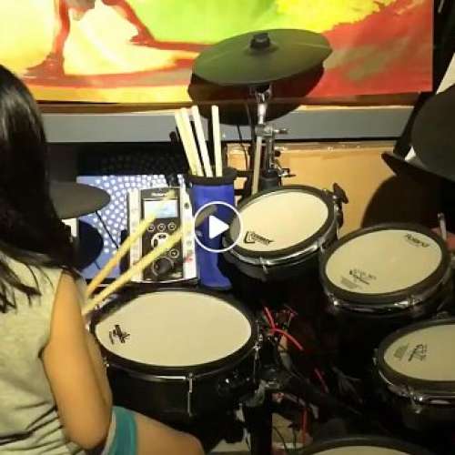 10"inch寸支援ROLAND電子鼓網面(實木鼓框) S@L 系列鼓盤【PD105 代用】