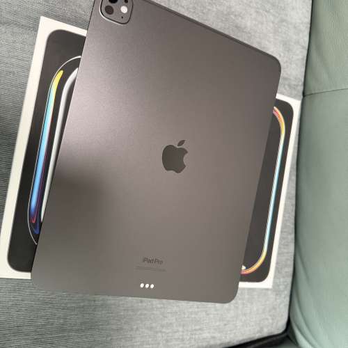 iPad Pro M4  2024  13寸   Wi-Fi 256GB 標準玻璃 大空黑