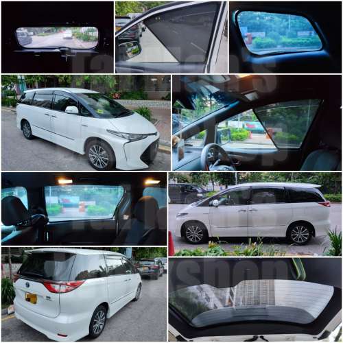 Estima Previa 全車磁石濾光窗網太陽擋