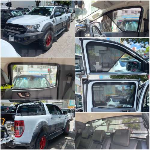 FORD Ranger 全車磁石濾光窗網太陽擋