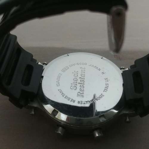 絕版 Casio Square G-Shock DW-5600C-1