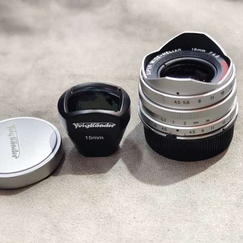 Voigtlander 15/4.5 15mm SUPER WIDE-HELIAR 15mmF4.5 Aspherical 連光學觀景器 無...