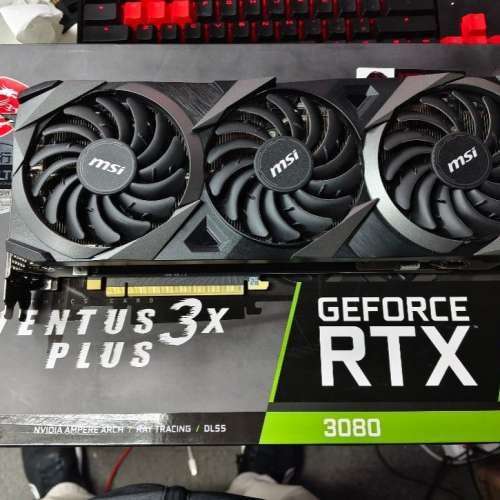 MSI RTX3080 VENTUS 3X PLUS 10G OC LHR