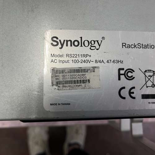 Synology RS2211RP+，RX1211RP儲存器
