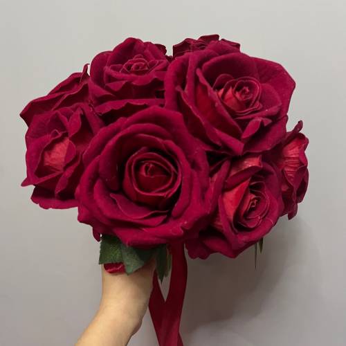 花球 紅花球 出門 花束 結婚 婚禮