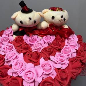 結婚 婚車裝飾 花