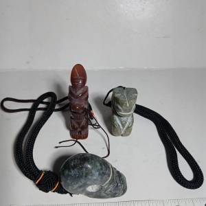 中國古玉，豬龍/太陽神/貴人，每個300元， 3個600元。no.D8.2.25